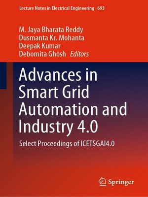cover image of Advances in Smart Grid Automation and Industry 4.0